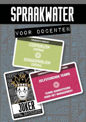 9789491699986 - Spraakwater voor docenten (kaartspel)