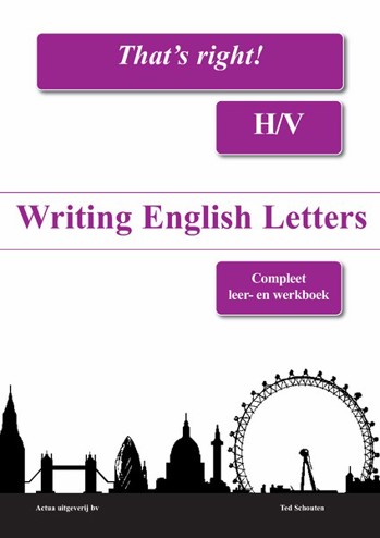 9789491701023 - That's right! havo/vwo writing english letters
