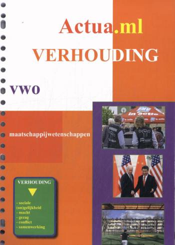 9789491701511 - Actua.ml verhouding vwo (ed 2023)