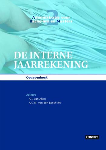 9789491725104 - De interne jaarrekening / Opgavenboek