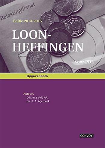 9789491725463 - Loonheffingen voor PDL opgavenboek 2014/2015