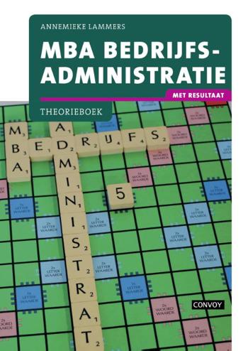 9789491725746 - MBA Bedrijfsadministratie met resultaat