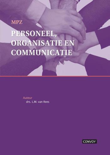 9789491725883 - MPZ Personeel, organisatie en communicatie 2015/2016