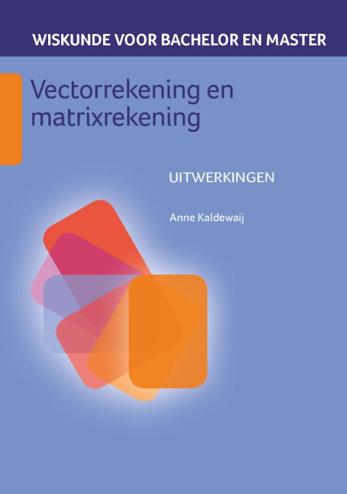 9789491764356 - Wiskunde voor bachelor en master, dl. 4, Uitwerkingen