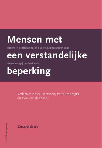 9789492333391 - Mensen met een verstandelijke beperking
