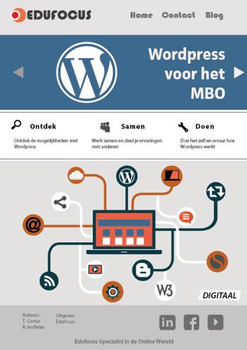 9789492442086 - Wordpress voor het MBO 1 jaar licentie