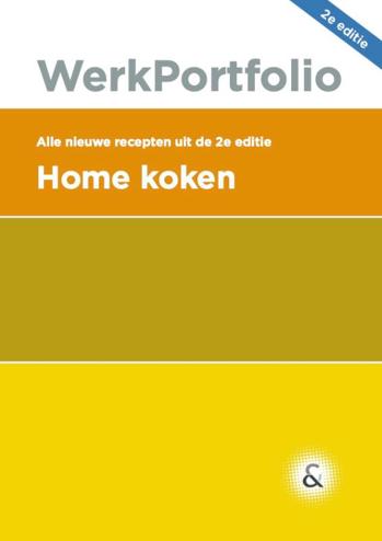 9789492640154 - Home - Nieuwe recepten voor de 1ste editie