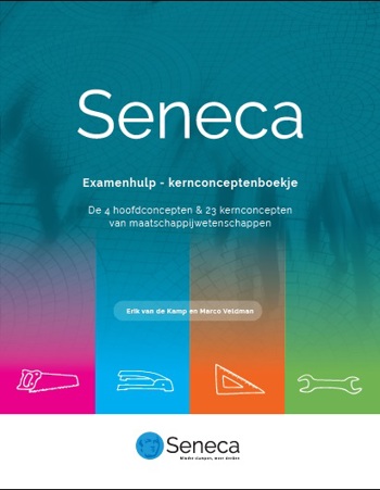 9789492716507 - Seneca maatschappijwetenschappen kernconceptenboekje inclusief leerhulp