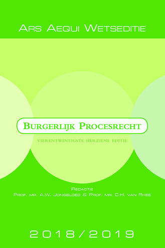 9789492766212 - Burgerlijk procesrecht 2018-2019