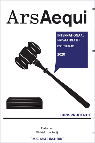 9789492766861 - Jurisprudentie Internationaal Privaatrecht 2020