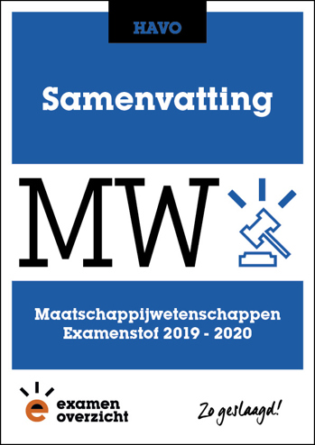 9789492981141 - Samenvatting Examenstof Maatschappijwetenschappen HAVO 2019-2020