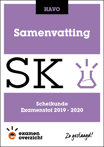 9789492981332 - Samenvatting Examenstof Scheikunde HAVO 2019-2020