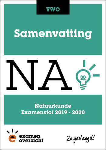 9789492981394 - Samenvatting Examenstof Natuurkunde VWO 2019-2020