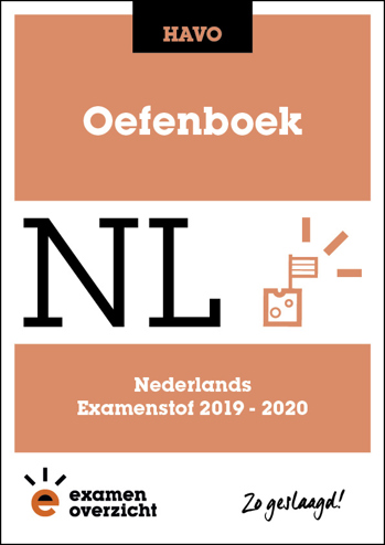 9789492981486 - Oefenboek Examen Nederlands HAVO 2019-2020