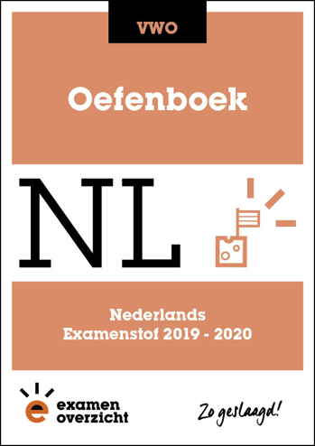 9789492981806 - Oefenboek Examen Nederlands VWO 2019-2020