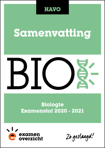 9789492981998 - Samenvatting Examenstof Biologie HAVO 2020-2021