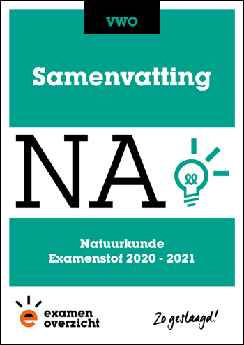 9789493190375 - Samenvatting Examenstof Natuurkunde VWO 2020-2021