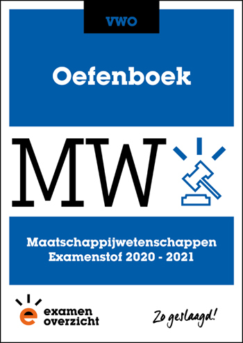 9789493190733 - Oefenboek Examenstof Maatschappijwetenschappen VWO 2020-2021