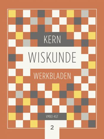 9789493224261 - KERN Wiskunde 2 vmbo-kgt werkbladenboek