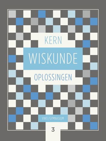9789493224414 - KERN Wiskunde 3 vwo/gymnasium oplossingenboek