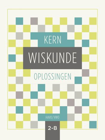9789493224490 - KERN Wiskunde 2 havo/vwo oplossingenboek deel B