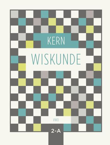 9789493224896 - KERN Wiskunde 2 vwo leerboek deel A