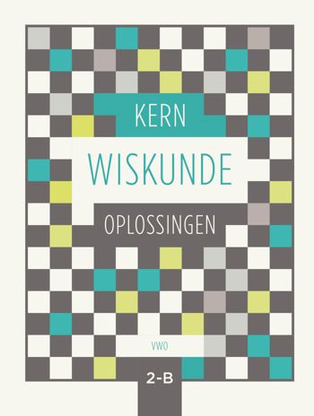 9789493224926 - KERN Wiskunde 2 vwo oplossingenboek deel B