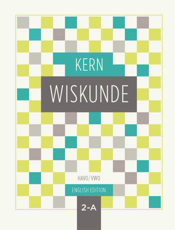 9789493224995 - KERN Wiskunde English edition 2 havo vwo leerboek deel A