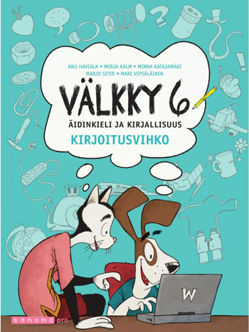 9789526345574 - Välkky 6 Äidinkieli ja kirjallisuus harjoituskirja