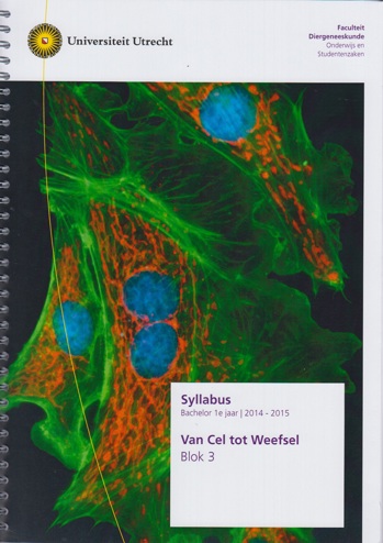 9990002032608 - Syllabus van Cel tot weefsel
