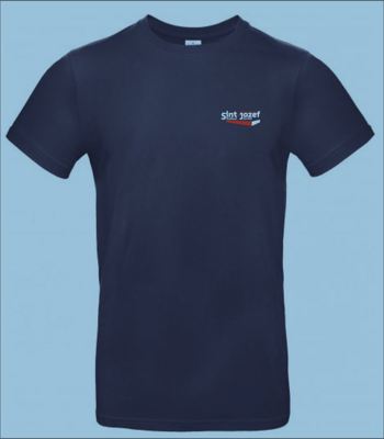 9990002095047 - Sint-Jozefinstituut Kontich - T-Shirt B&C Navy maat M