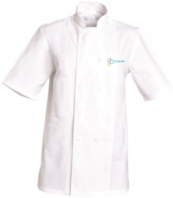 9990002097195 - Koksvest SNV David GO! Diksmuide wit maat 56