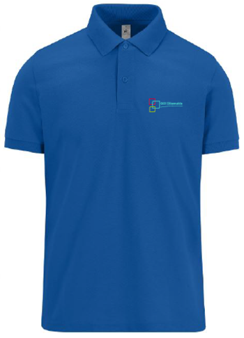 9990002101670 - GO! Diksmuide - Polo koningsblauw maat L