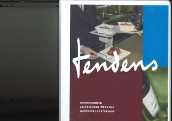 9990070174033 - Tendens zelfstandig werkend gastheer/vrouw bronnenboek (pilot)