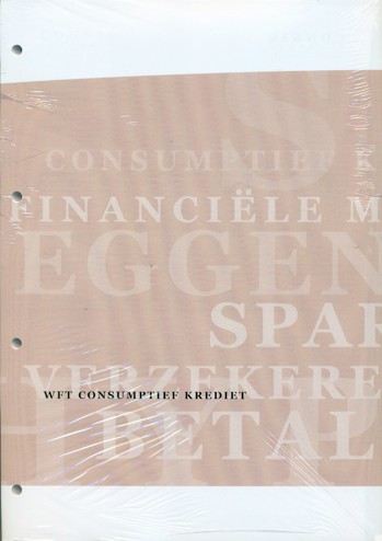 9990070269418 - Wft Consumptief Krediet incl. proefexamenpakket (z/w) MBO