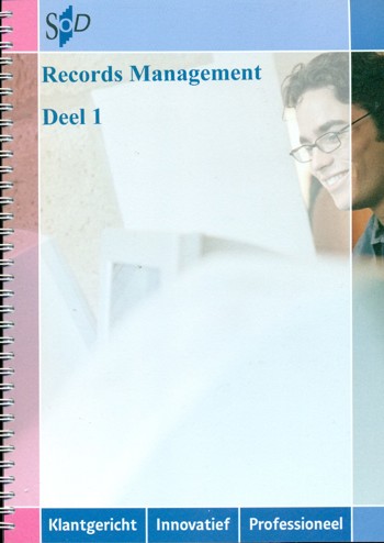 9990070539115 - Sod records management 1 (dec 2009) beheer doc inf basis