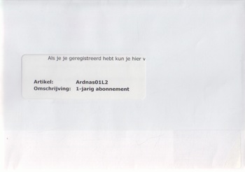 9990083557526 - 1-jarig abonnement Ardnas01L2 voucher