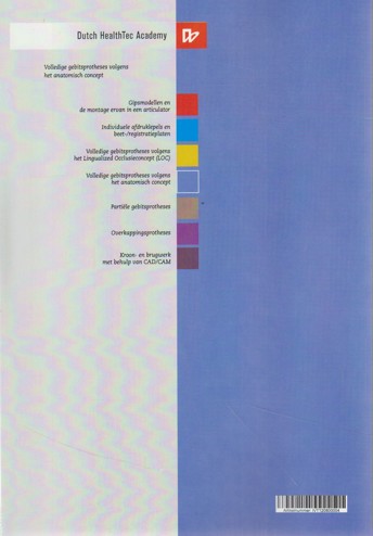 9990084864661 - Takenboek volledige gebitsprotheses volg anatomische concept