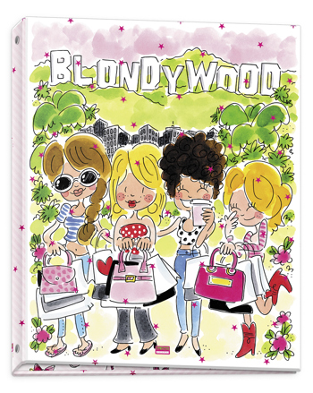 9990089765246 - Blond Amsterdam ringband 23-rings blondywood