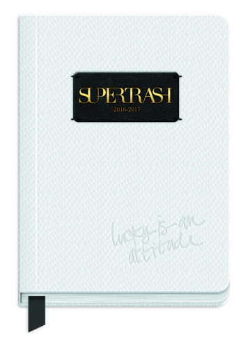 9990090038490 - Supertrash schoolagenda 2016-2017 wit