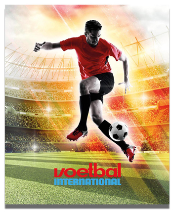 9990092007005 - Voetbal International ringband 23-rings oranje