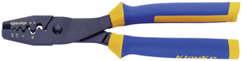 9990092399308 - Adereindhulstang Klauke K3 0,5-16mm2 geel blauw doorn