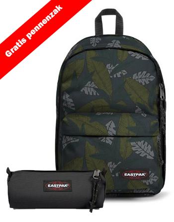 9990097628168 - Eastpak Back to work brize forest + gratis pennenzak