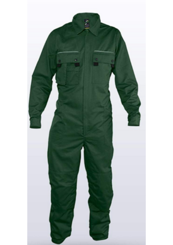 9990098656504 - LTI Overall Groen maat XL