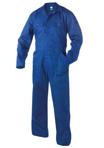 9990098707916 - Overall Basicline Metz DBH marineblauw 2XL