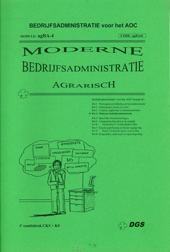 9789461120144 - Moderne bedrijfsadministratie (ag) (AGBA41)