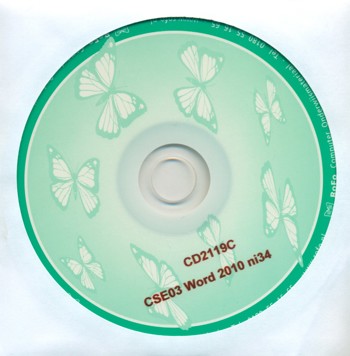 9990076520353 - Tekstverwerking word 2010 niveau 3/4 cd-rom (CD2119C)