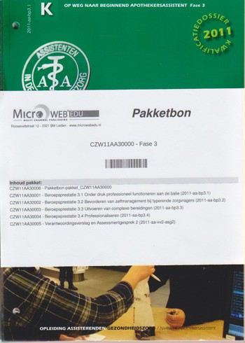 9990079259281 - Fase 3 pakket apothekersassistent niveau 4 (2011) (CZW11AA30000)