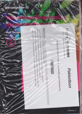 9990079144686 - Fase 3 pakket verzorgende geestelijke gezondheidszorg (2011) (CZW3GGZ30000)