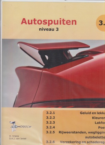 9990083548470 - Autospuiten niveau 3 map 1 t/m 4 (OdocarAS3)